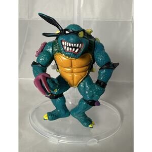 Playmates Toys 1990 TMNT Ninja Turtles Slash Evil Turtle Dimension Figure